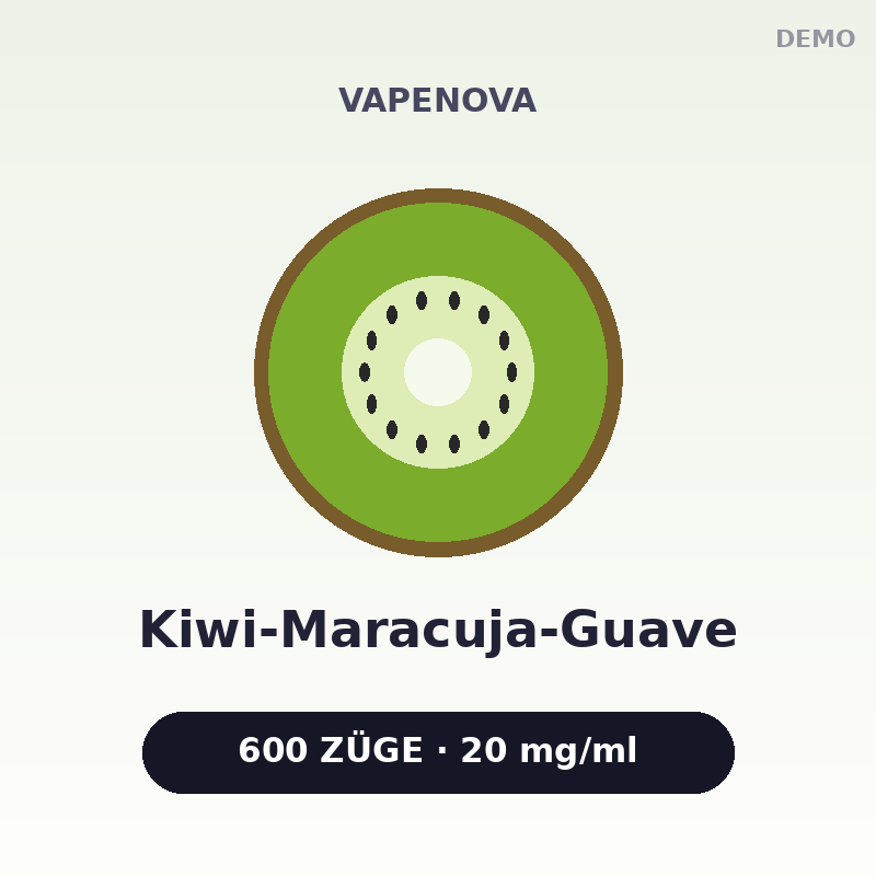 Elf Bar 600 – Kiwi Passionfruit Guava – Kiwi-Maracuja-Guave Vape